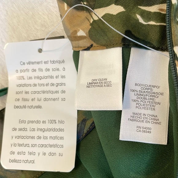 Rare 💯% Silk Jones New York NWT Full Skirt - Picture 8 of 17